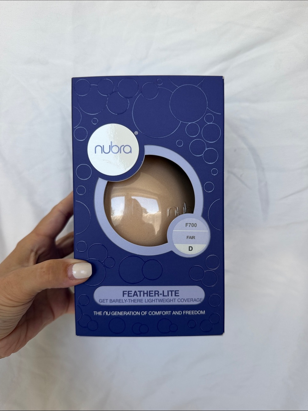 NuBra Feather-Lite Adhesive Bra - Fair Nude